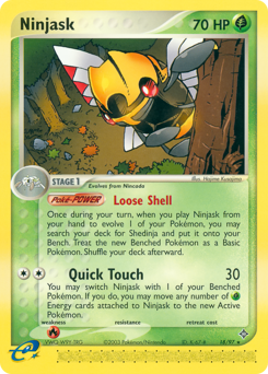 Ninjask — Dragon 018