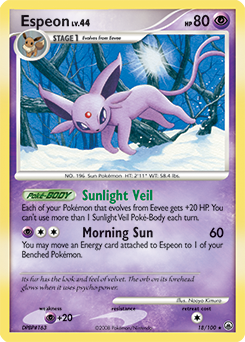 Espeon — Majestic Dawn 018