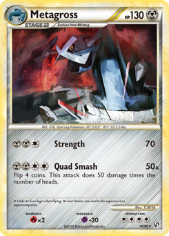 Metagross — HS—Undaunted 018