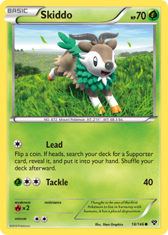 Skiddo — XY 018