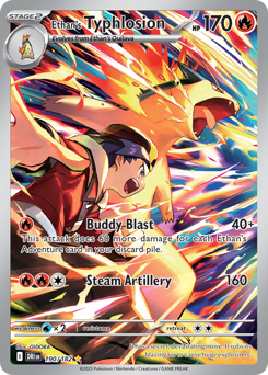 Ethan's Typhlosion — Destined Rivals 190