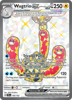 Wugtrio ex — Temporal Forces 190
