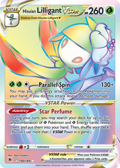 Hisuian Lilligant VSTAR — Astral Radiance 190