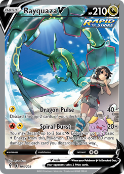 Rayquaza V — Evolving Skies 194