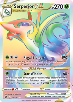 Serperior VSTAR — Silver Tempest 196