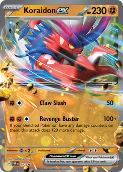 Koraidon ex — Scarlet & Violet Black Star Promos 197