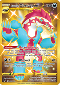 Galarian Obstagoon — Vivid Voltage 198