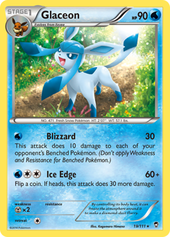 Glaceon — Furious Fists 019
