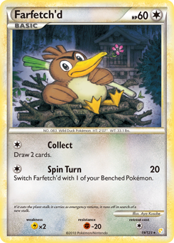 Farfetch'd — HeartGold & SoulSilver 019