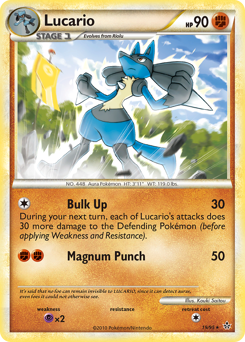 Lucario — HS—Unleashed 019