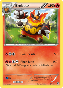 Emboar — Black & White 019
