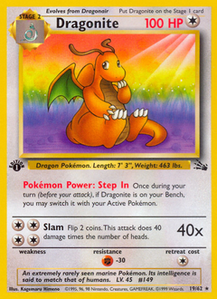 Dragonite — Fossil 019