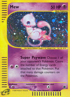 Mew — Expedition Base Set 019