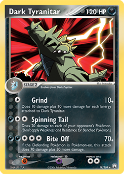 Dark Tyranitar — Team Rocket Returns 019