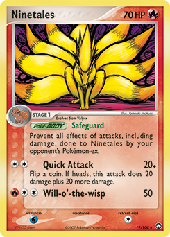 Ninetales — Power Keepers 019