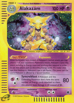 Alakazam — Expedition Base Set 001