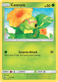 Caterpie — Burning Shadows 001