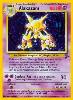 Alakazam — Base Set 2 001