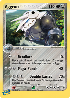 Aggron — Ruby & Sapphire 001