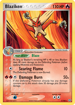 Blaziken — Emerald 001