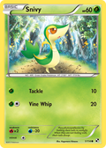 Snivy — Black & White 001