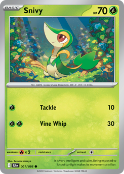 Snivy — Black Bolt 001