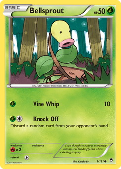 Bellsprout — Furious Fists 001