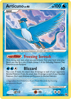Articuno — Majestic Dawn 001