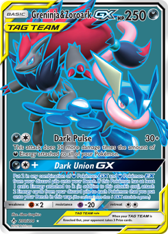 Greninja & Zoroark-GX — Unbroken Bonds 200