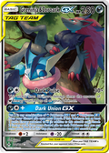 Greninja & Zoroark-GX — Unbroken Bonds 201