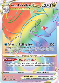Hisuian Goodra VSTAR — Lost Origin 202