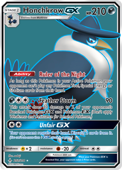 Honchkrow-GX — Unbroken Bonds 202