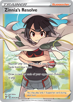 Zinnia's Resolve — Evolving Skies 203