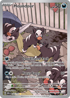 Houndour — Obsidian Flames 204