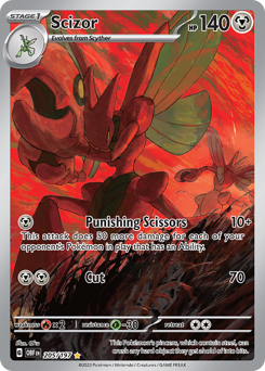 Scizor — Obsidian Flames 205