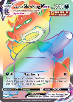 Galarian Slowking VMAX — Chilling Reign 207