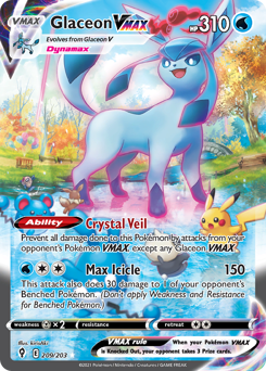 Glaceon VMAX — Evolving Skies 209