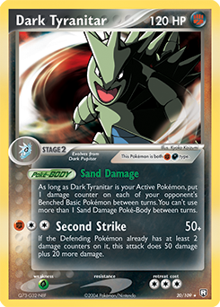 Dark Tyranitar — Team Rocket Returns 020
