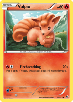 Vulpix — Legendary Treasures 020