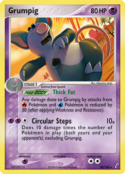 Grumpig — Crystal Guardians 020