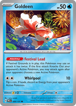 Goldeen — Prismatic Evolutions 020
