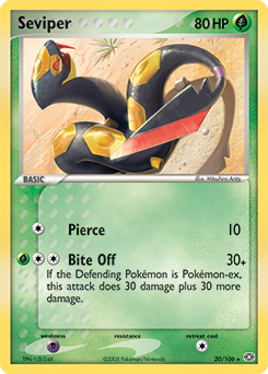 Seviper — Emerald 020