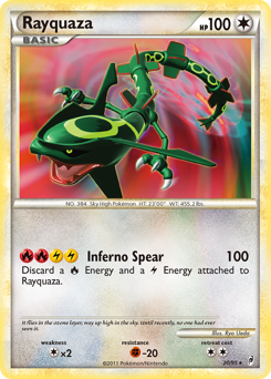 Rayquaza — Call of Legends 020