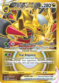 Giratina VSTAR — Lost Origin 212