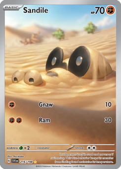 Sandile — Scarlet & Violet 216