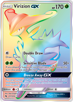 Virizion-GX — Lost Thunder 217