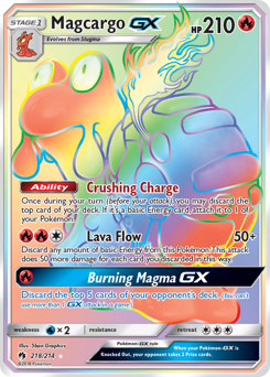 Magcargo-GX — Lost Thunder 218
