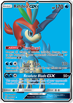 Keldeo-GX — Unified Minds 219