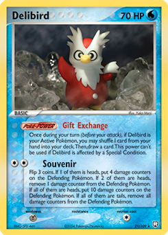 Delibird — Team Rocket Returns 021