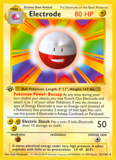 Electrode — Base 021